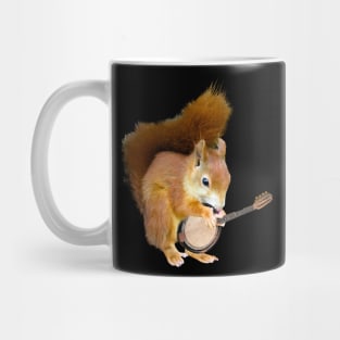 Squirrel Playing Banjo Mug